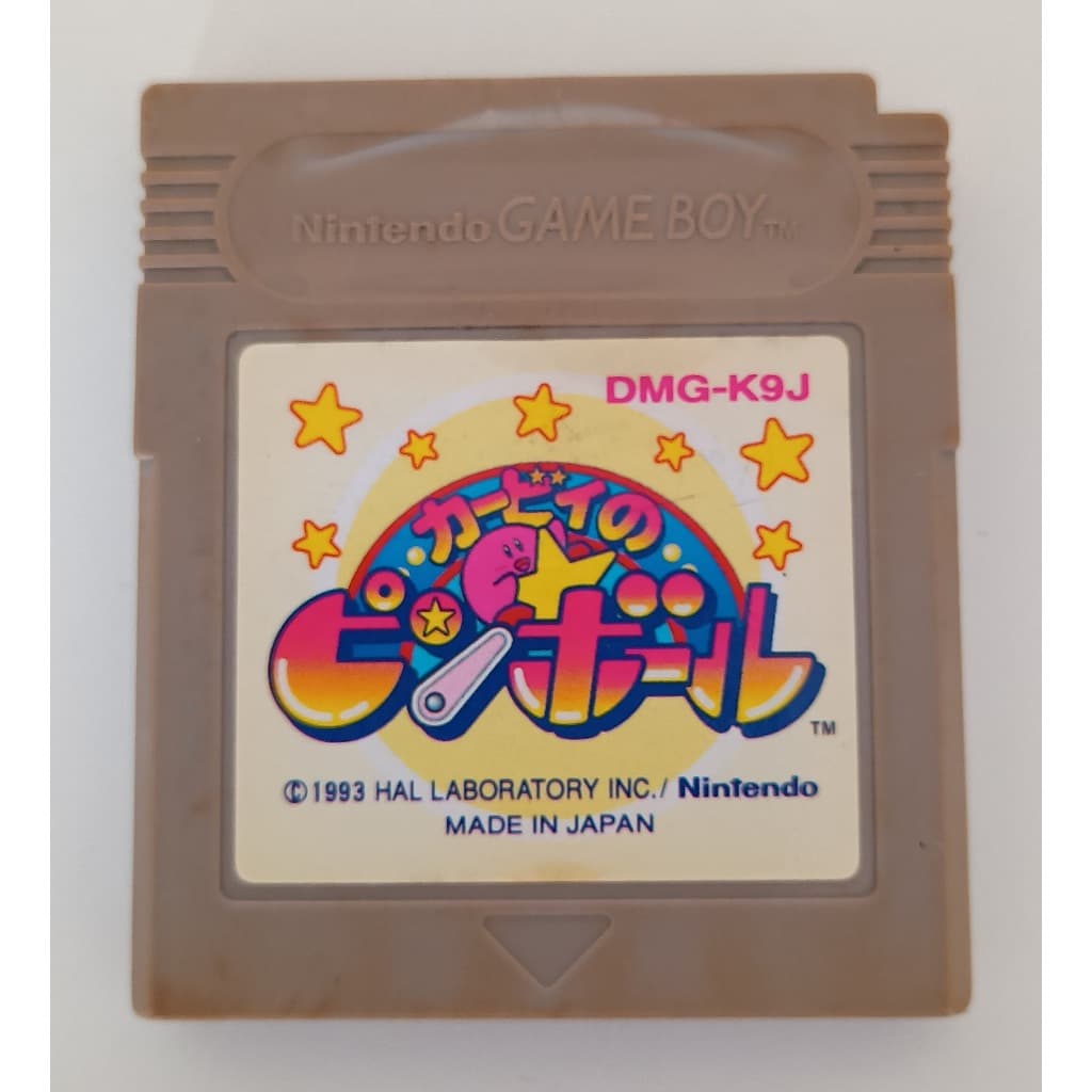 Jogo de Game Boy - Kirby Pinball Land (Japonês)
