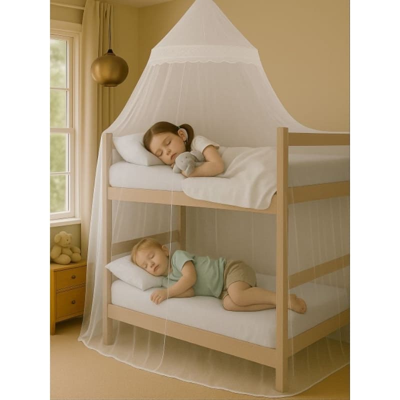 Mosquiteiro Teto Para beliche Tamanho extra GG Tecido resistente