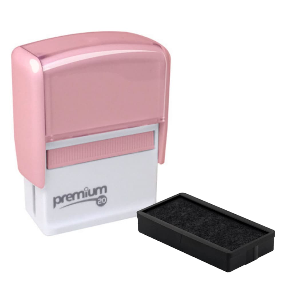 Refil Premium 20, almofada para carimbo premium 20, carimbo premium 20