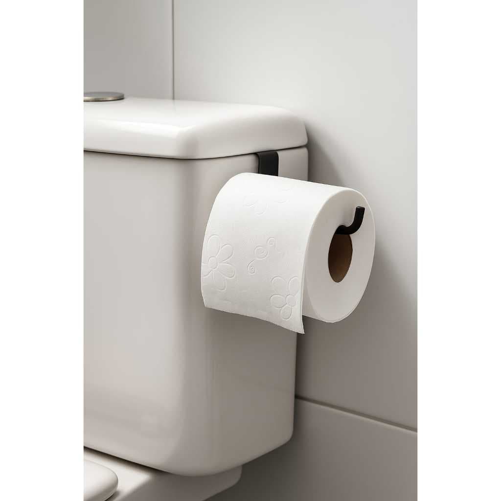 Suporte para Papel Higiênico  Caixa Acoplada Unitária Suporte para Banheiro Suporte de Encaixe