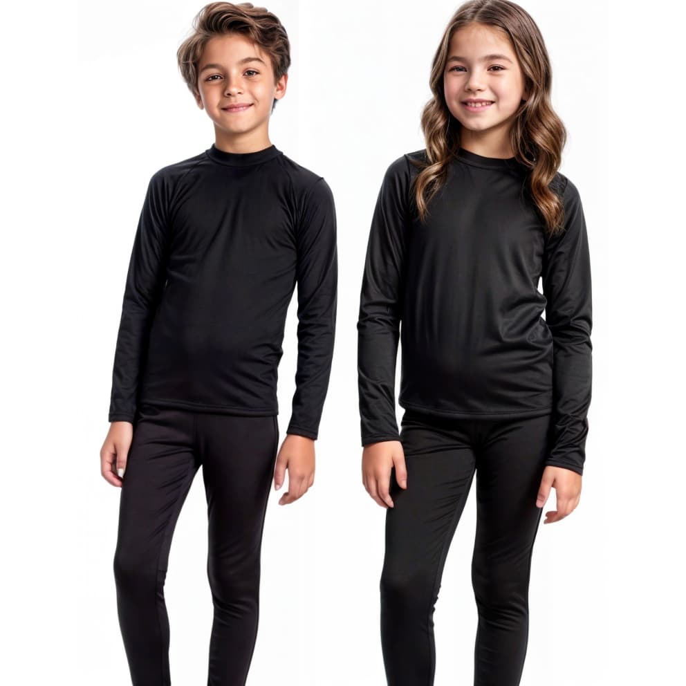 Conjunto Infantil Flanelado Térmico Pelucia Segunda Pele