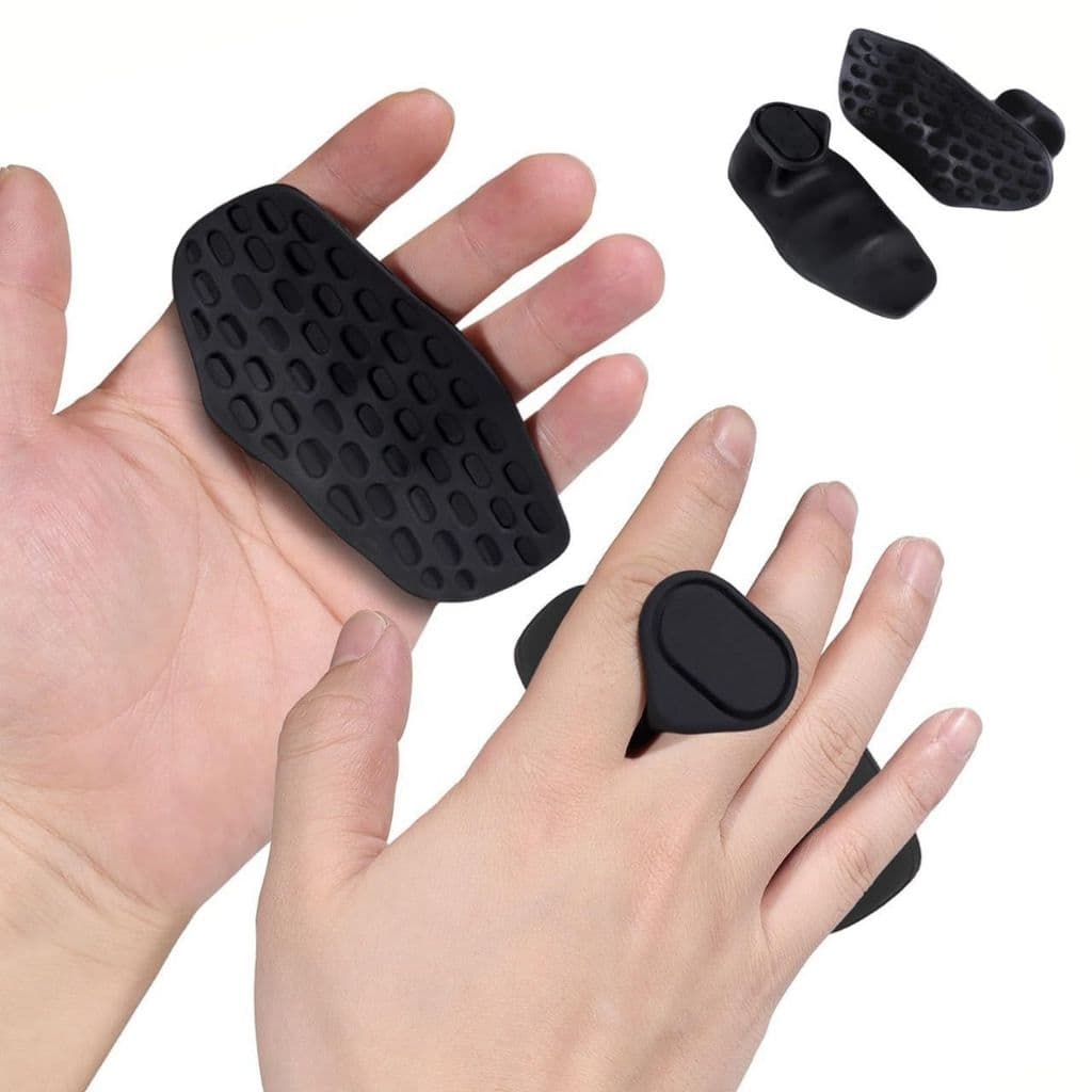 Luva De Levantamento De Peso Grip Para Mãos Anti-Slip Silicone Musculação e Treino Ergonômico Ginastica Antiderrapante