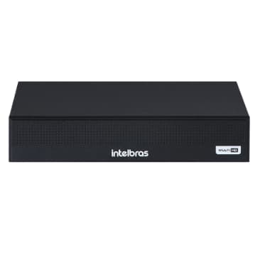MHDX 1108-C Gravador de vídeo Multi HD da série 1000 INTELBRAS