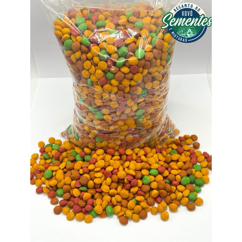 500G / 2KG Extrusado Bola Graúda P/ Roedores Nutritivo