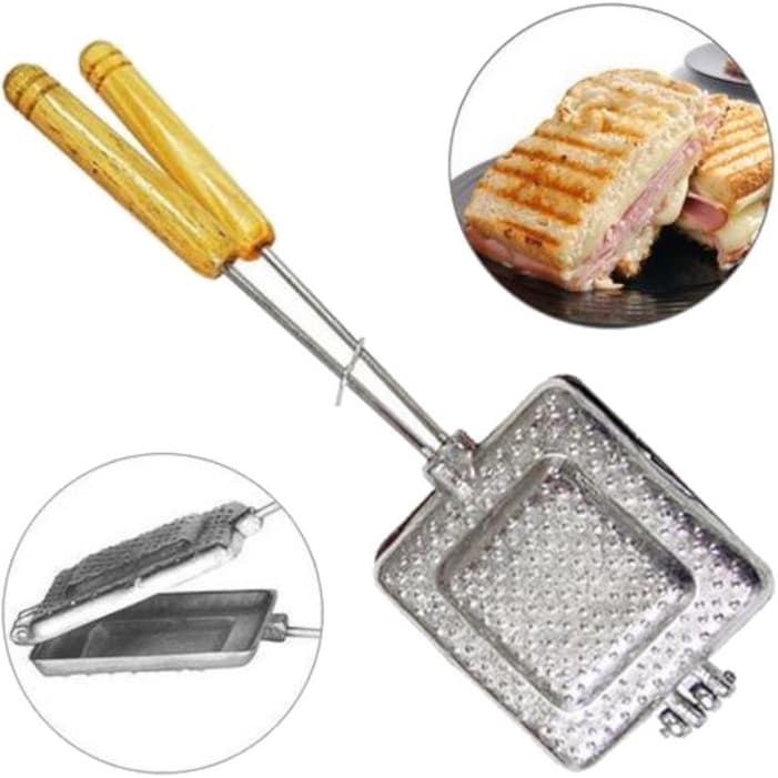 Sanduicheira Tostequeira Misto Quente Forma Aluminio Alta Qualidade e Durabilidade [Envio HOJE]