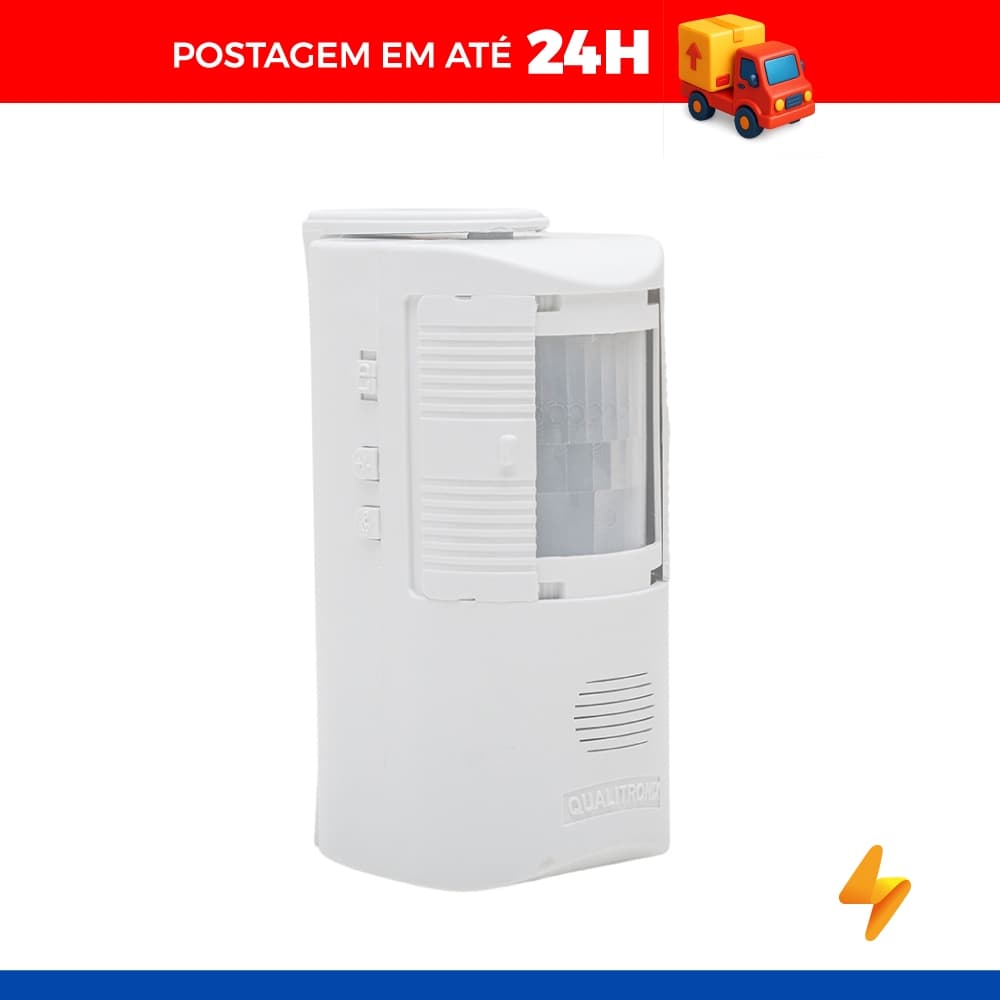 Anunciador De Presença Ding Dong - Qualitronix