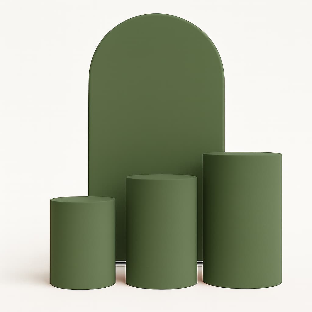 Kit De Capas Painel Romano Dupla Face E Trio De Capas Cilindros