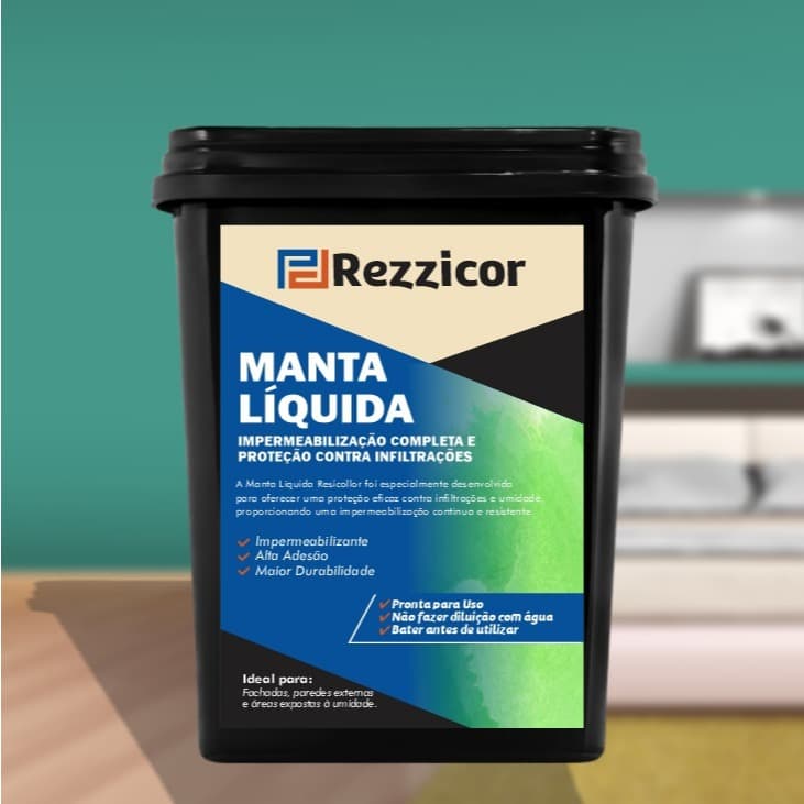 Manta Liquida Rezzicor Impermeável 15KG/4KG  ENVIO 24H