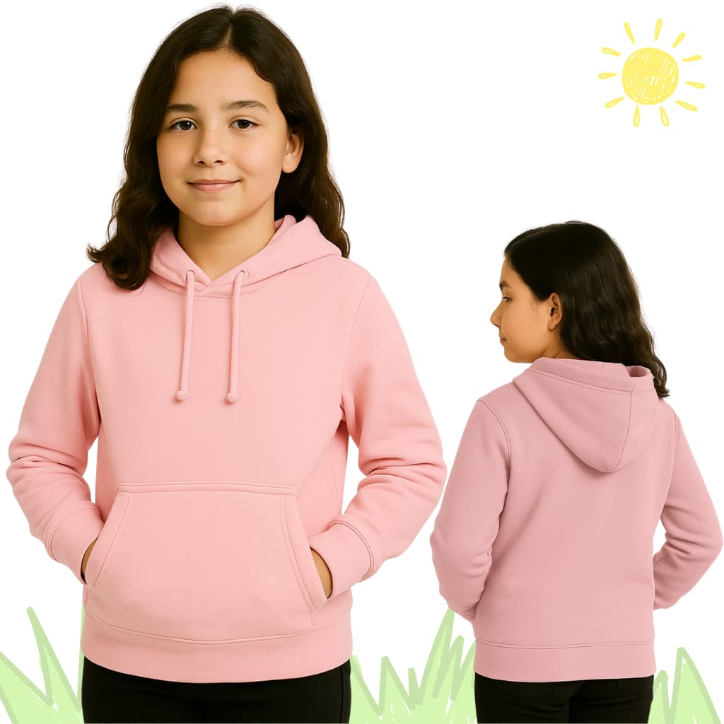 Moletom Infantil Blusa Bolso Canguru Gorro Capuz Lançamento Infanto Juvenil