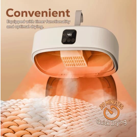 Viagens Domésticas Armazenamento Dobrável Portátil Secador Inteligente