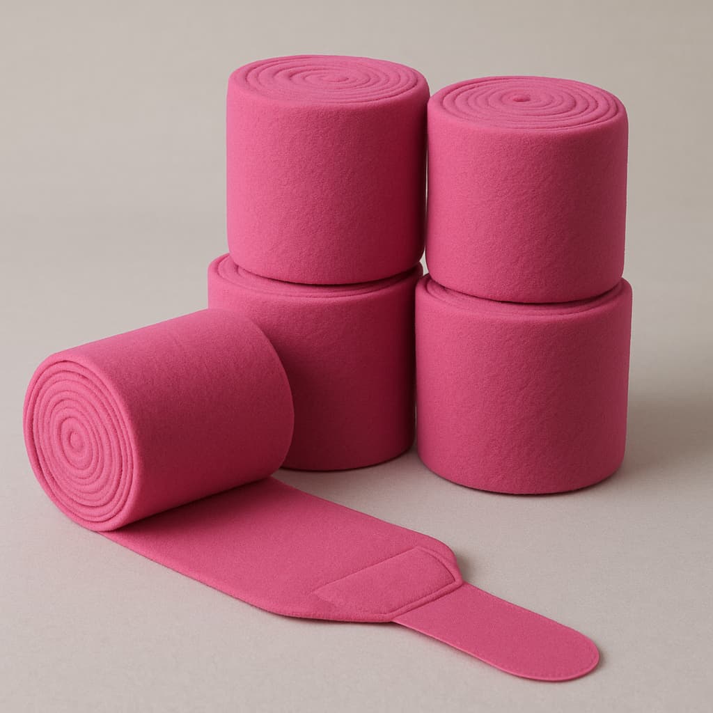 Liga Rosa de Descanso e Proteção para Cavalo - PROTEÇÃO EXTRA - Segurança Conforto Qualidade