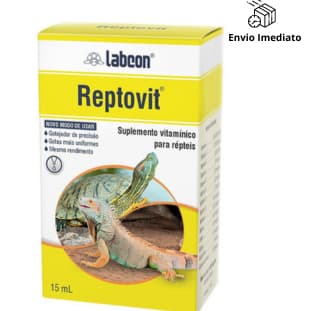 Vitamina Em Gotas Para Repteis Alcon Labcon Reptovit 15 Ml