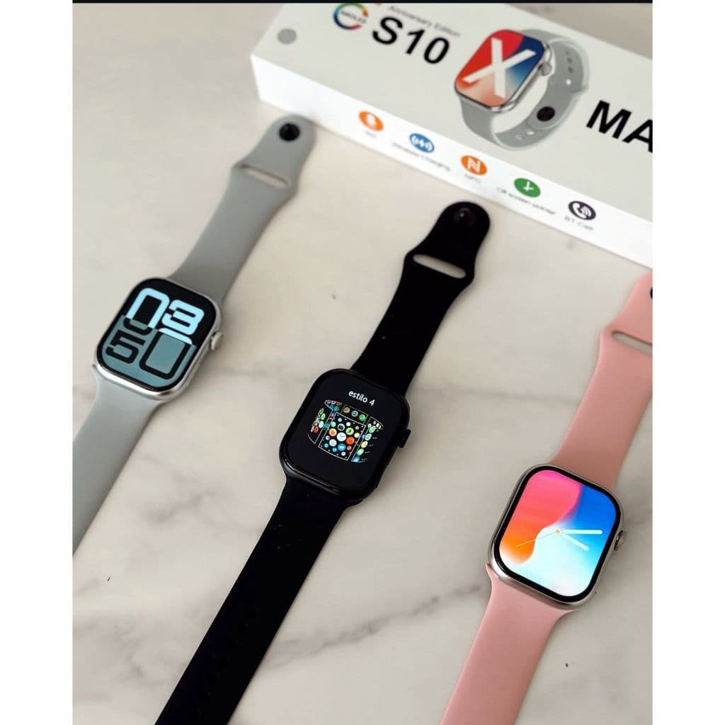 Relógio Smartwatch S10 MAX Serie 10 Amoled Chat GPT 46mm Ilha Dinamica GPS