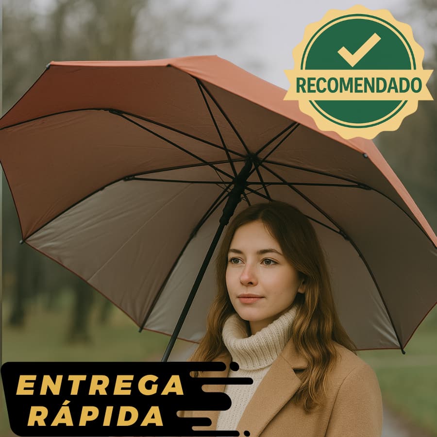 Guarda Chuva Dupla Face Reforçado Contra Raios UV Dobrável Compacto Manual Portátil Secagem Rápida