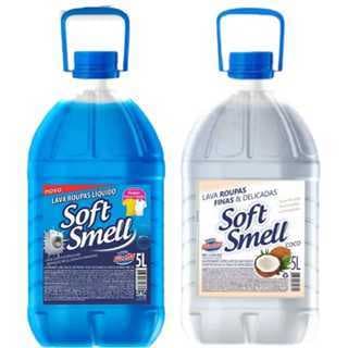 Sabão Liquido 5 LITROS Lava Roupas Fuzetto Soft Smell