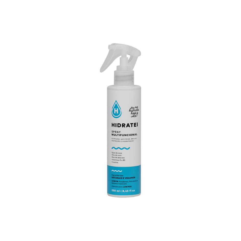 Hidratei Spray Leave in 250ml: Hidratação Para Seu Cabelo