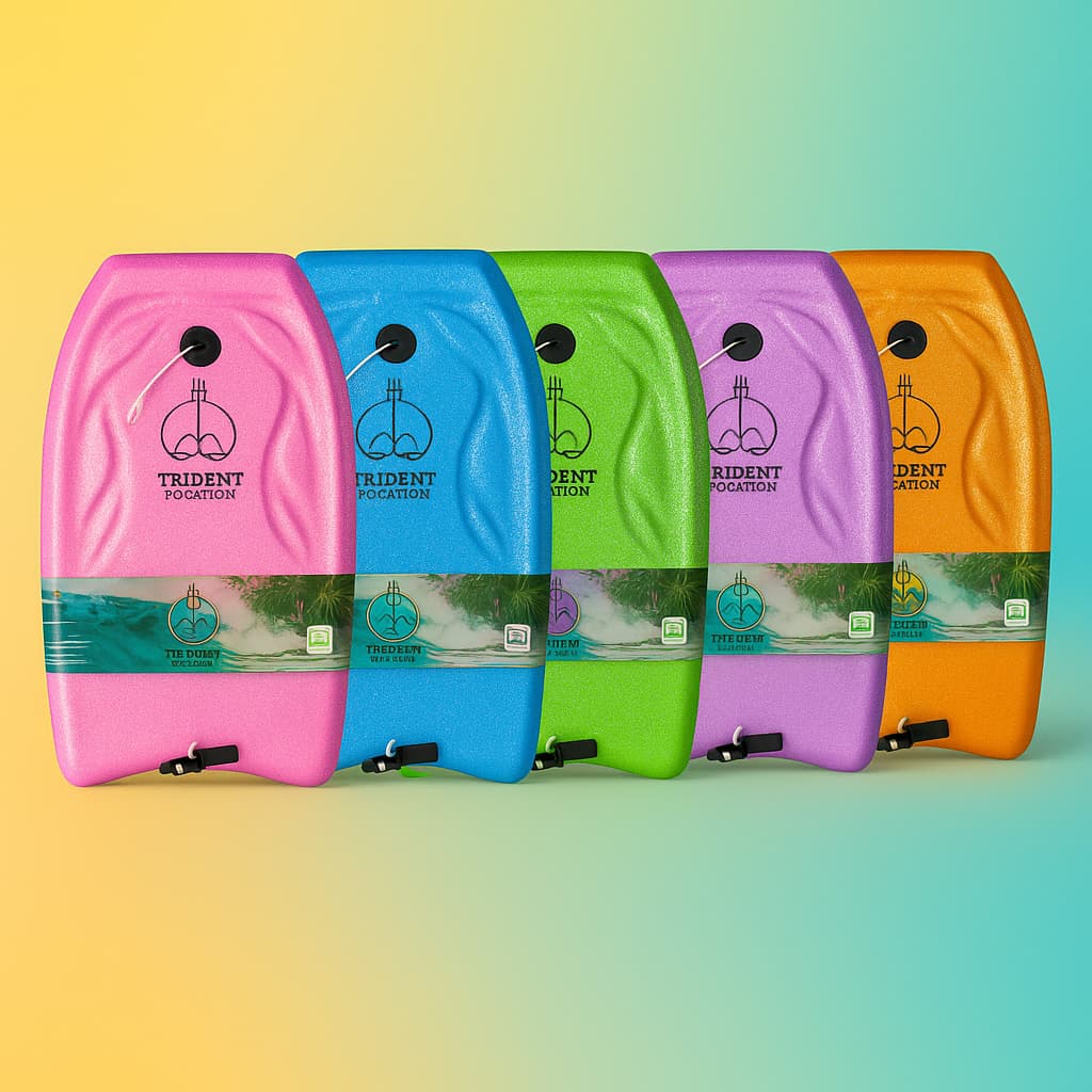 Prancha Surf BodyBoard Baby Com Leash Praia Piscina