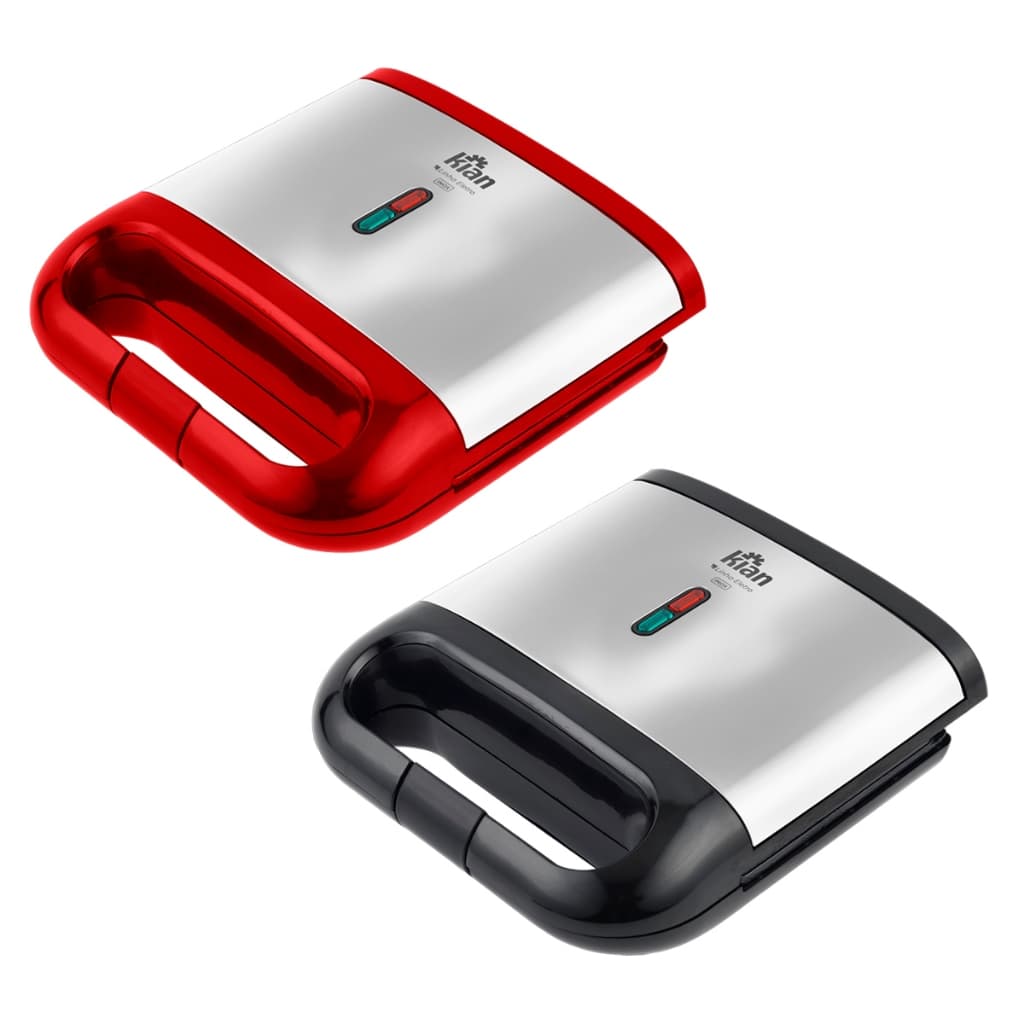 Sanduicheira Grill Antiaderente Inox 750W - Kian