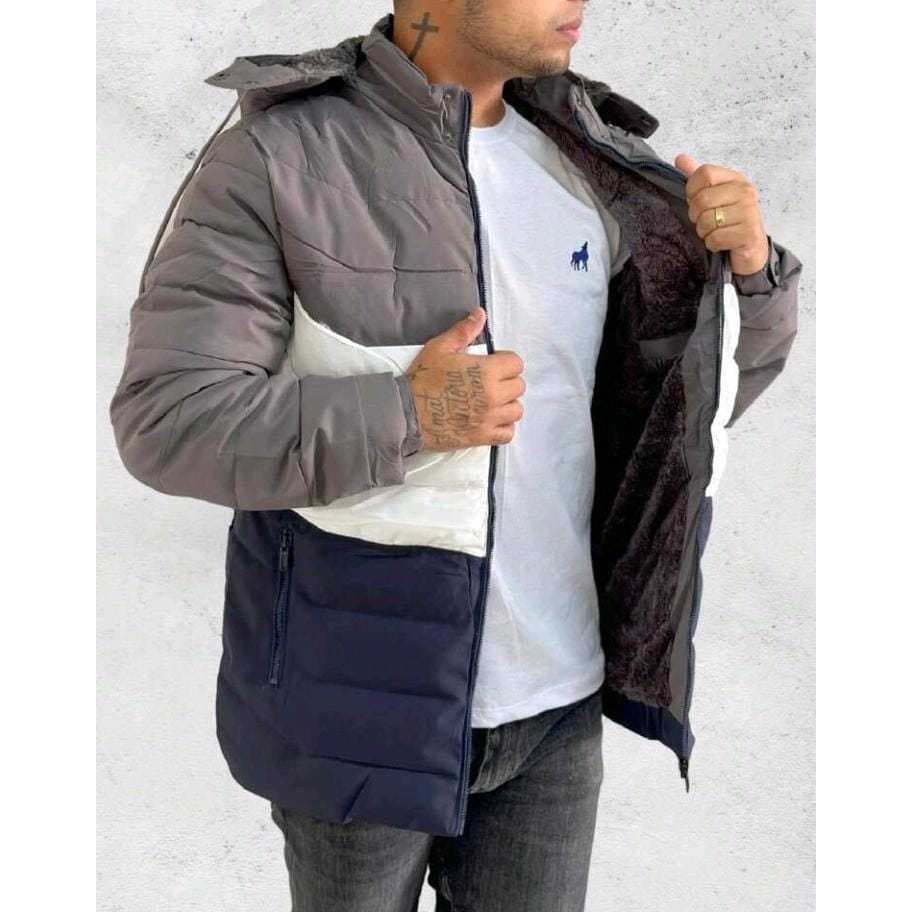 Jaqueta bobojaco Masculina De Frio Blusa Bolha Bobojaco inverno