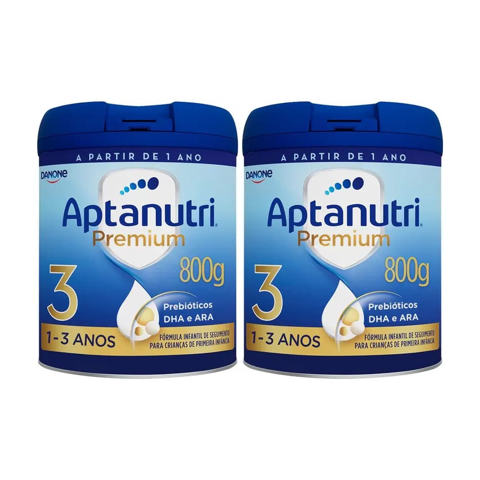 Kit 02 Latas Aptanutri Premium N°3 1-3 Anos 800g cada