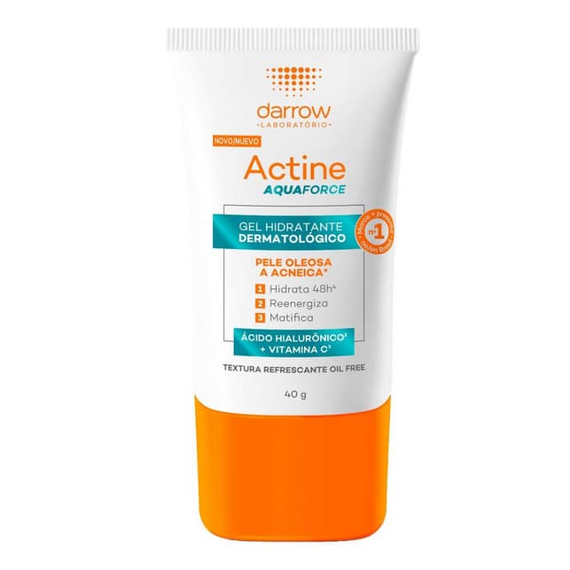 Gel Hidratante Facial Dermatológico Darrow Actine Aquaforce 40g