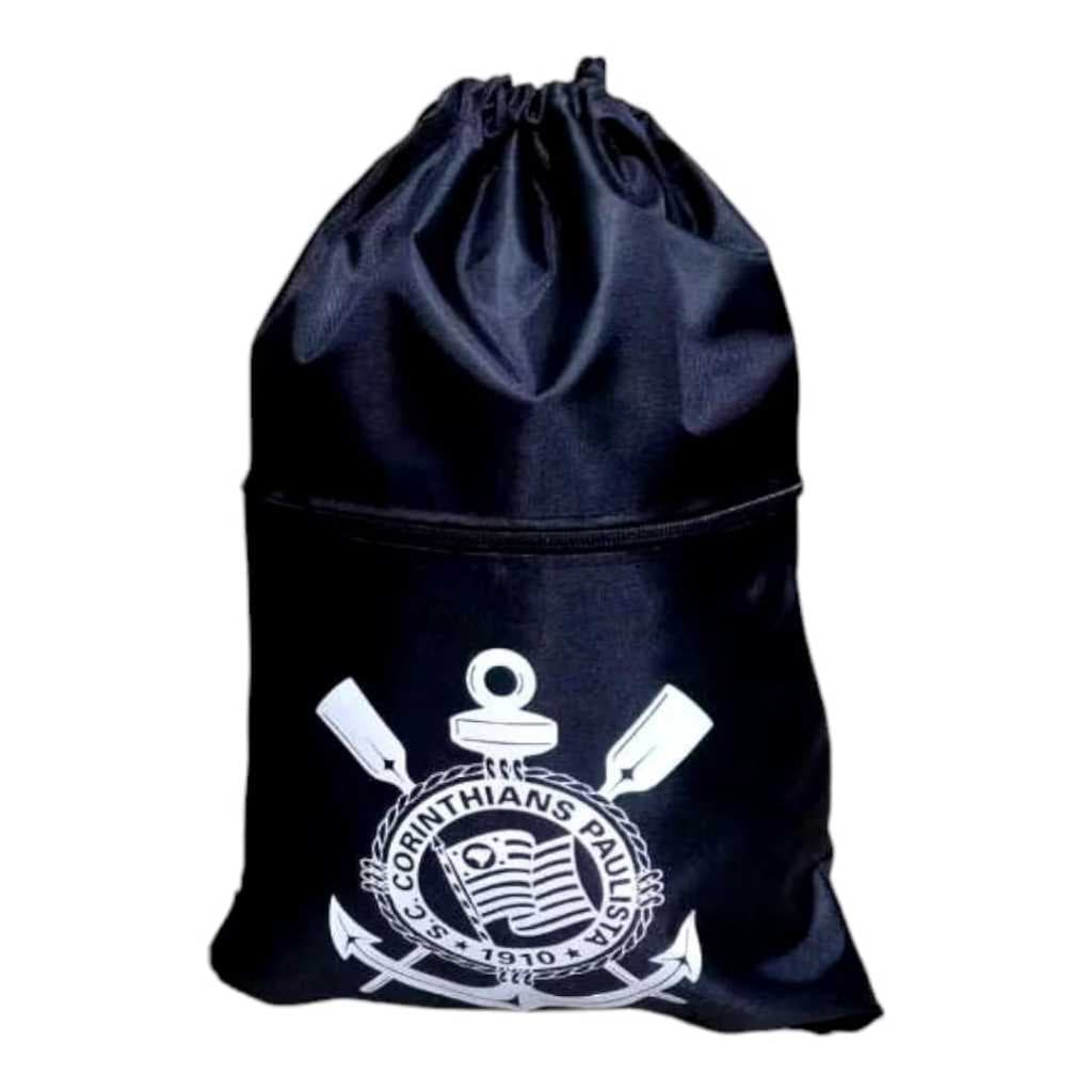 mochila saco para academia do corinthian
