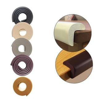 Protetor Quina Canto Cantoneira Segurança Bebe Rolo Com 2 Metros