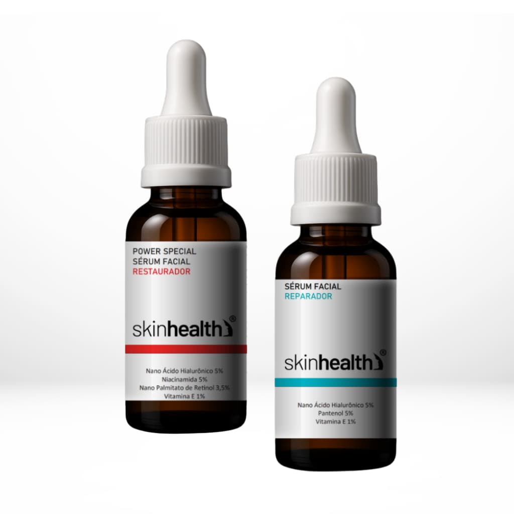 Sérum Ácido Hialurônico + Sérum Retinol Skinhealth 3oml