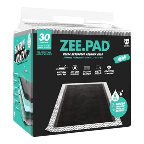 Tapete Higiênico Zee Pad com 30 unidades - Preto