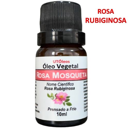 Óleo Vegetal de Rosa Mosqueta 100% Puro | Elimina Manchas, Anti Estrias e Celulites 10ml