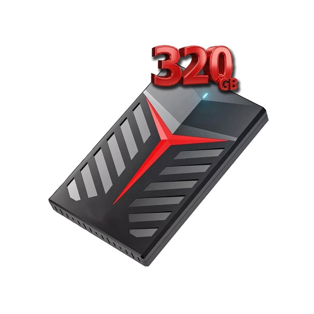 HD Externo Gamer 320GB Slim USB 3.0 Para PS4, PS5, Xbox Series e Notebook
