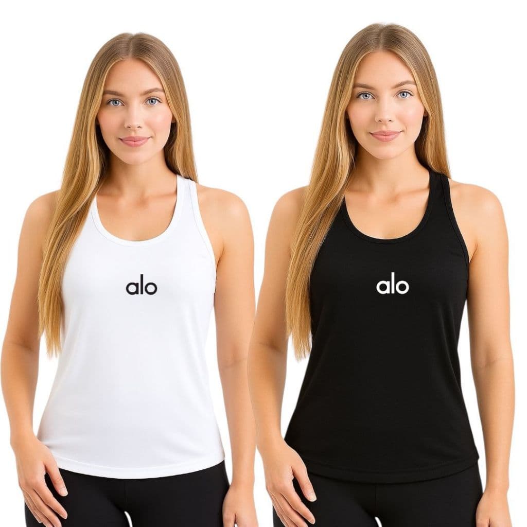 Kit 2 Regatas Feminina Dry Fit Fitness Proteção Uv Academia Full Academia Caimento Perfeito