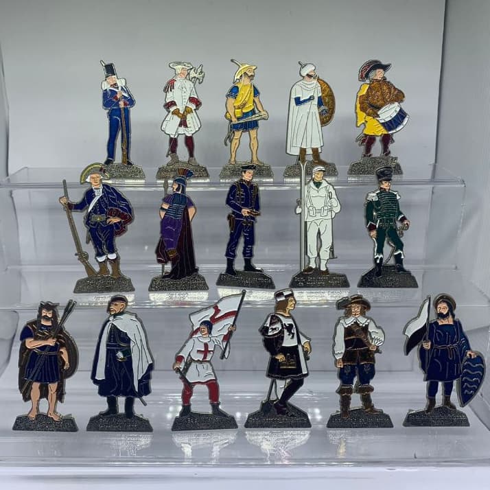 Soldadinhos de Metal Era Medieval/ Revolução Francesa