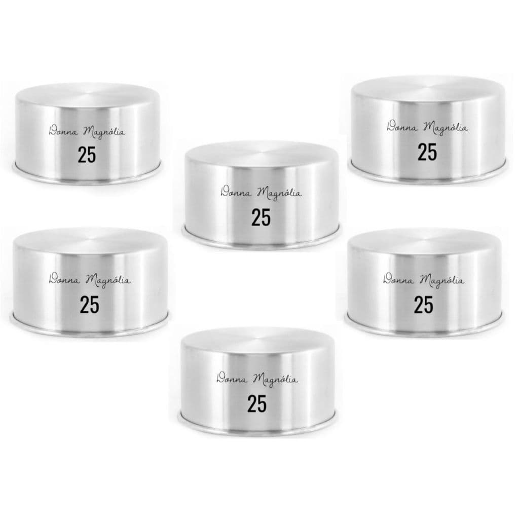 Forma Assadeira Bolo REDONDA ALTA  25 X 10 cm  Alumínio Escolha a Quantidade RED25