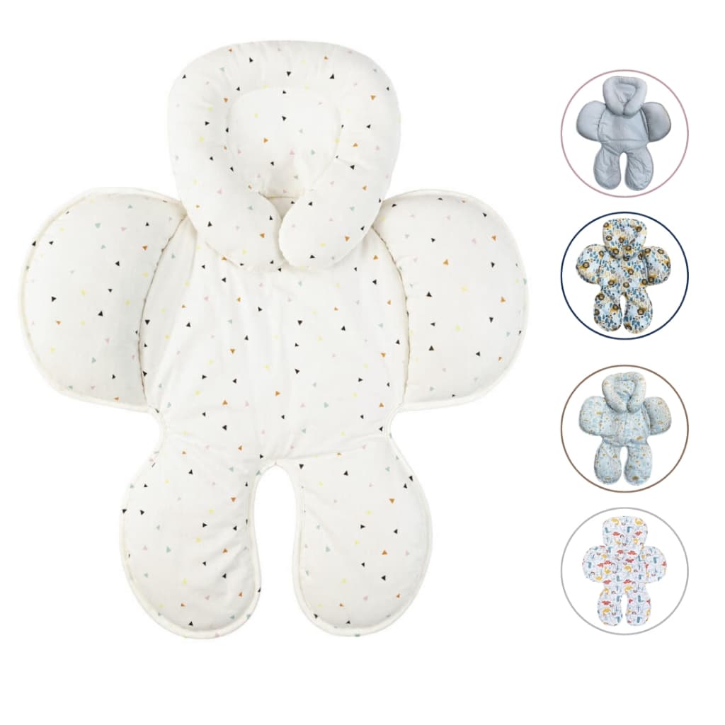 Redutor Anatômico Para Bebê Conforto Acolchoada e Ajustável Estampado - 100% Algodão