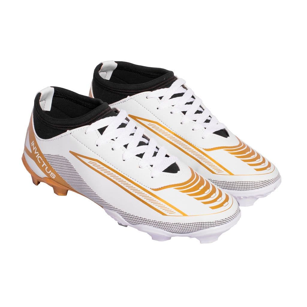 Chuteira Campo Invictus Botinha Cano Médio Travas Gramado Original Uzze