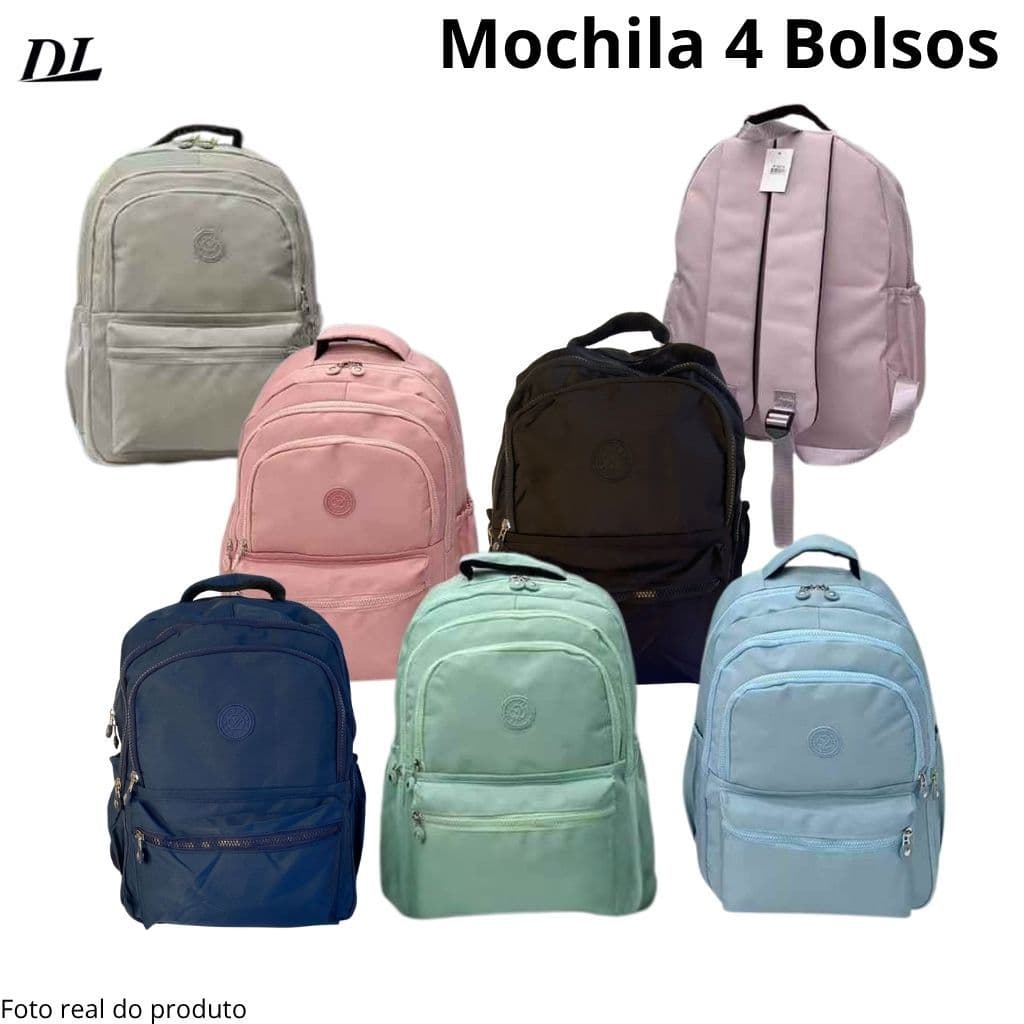 Mochila Feminina Escolar Estilo Premium- Bolso para notebook- ENVIO IMEDIATO