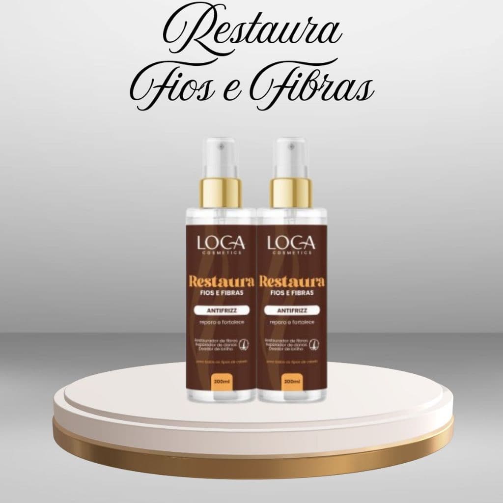 Restaura Fibras 200ml - Loca Cosmetics - Anti Frizz