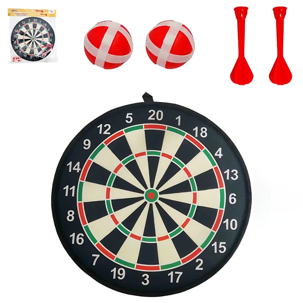 Jogo de Dardos e Bolinhas Parede Brinquedo Tiro ao Alvo