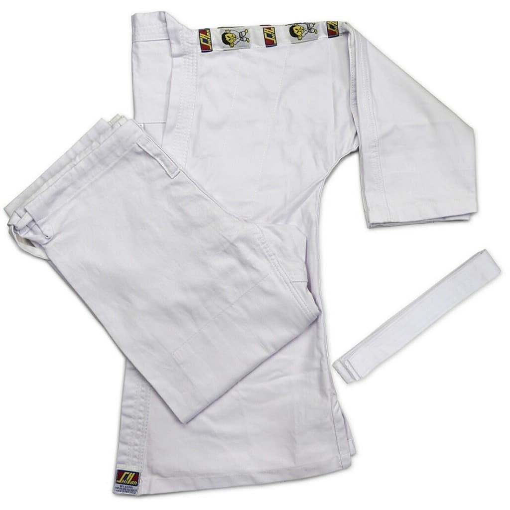 Kimono Infantil Judô Reforçado Branco Shihan