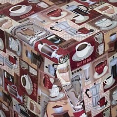 Toalha de Mesa de Plástico Térmica e impermeável, para mesas de 4 cadeiras,6 cadeiras e 8 cadeiras