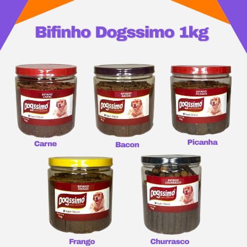 Bifinho Cachorros 1kg Dogssimo