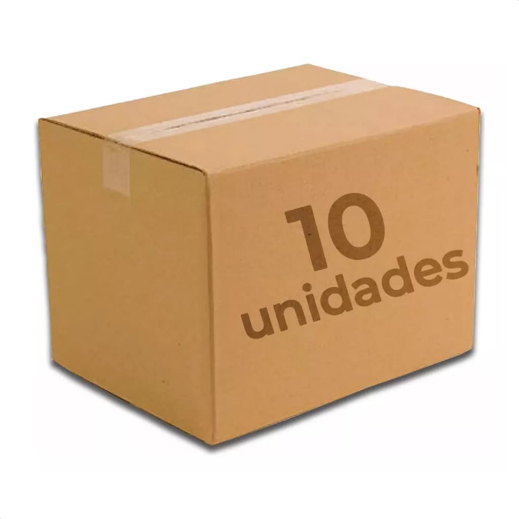10 Caixas Papelão Mudança Embalagem 60x40x40 Caixa Grande