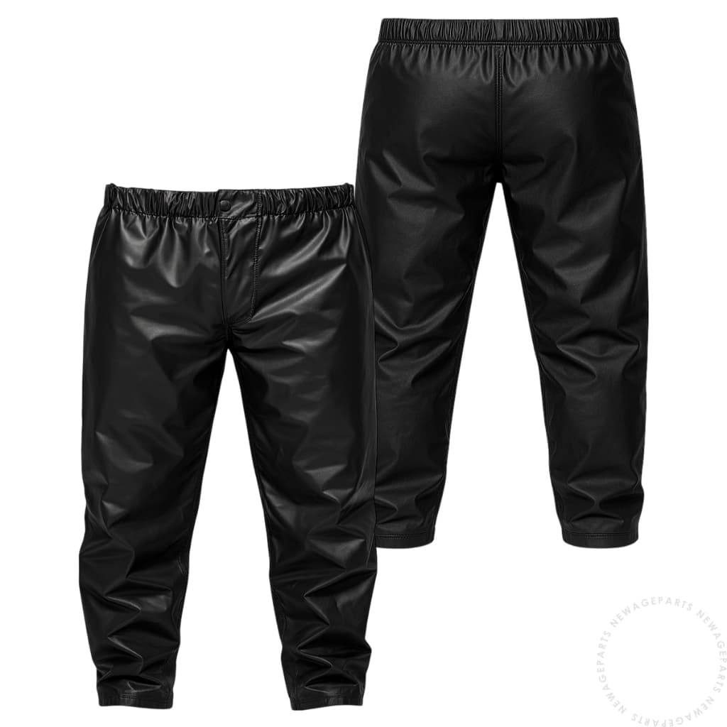 Calça De Chuva Motoqueiro Impermeável Reforçada Flexível Pvc