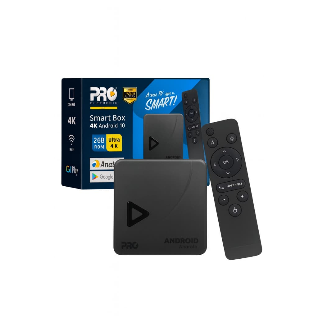 Smart Box Tv Proeletronic Prosb-3000 3 Geração Preto