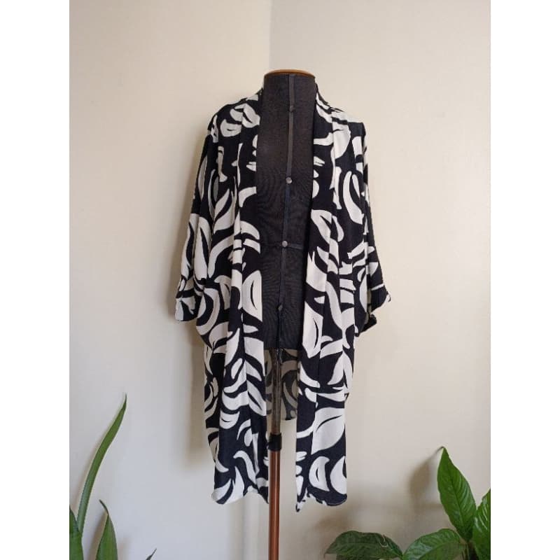 Max Kimono Viscose Estampada