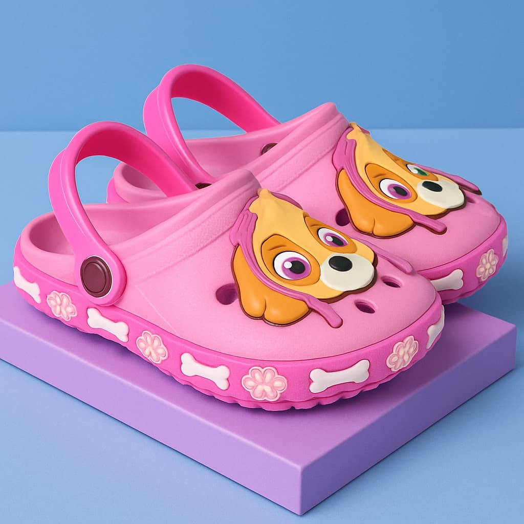Babuche Feminina Papete Infantil Menina Confortável Respiravel Antiderrapante Promoção