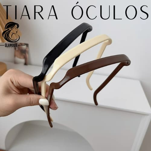 TIARA QUADRADA ESTILO ÓCULOS INVISÍVEL – TENDÊNCIA VERÃO | MODA BLOGUEIRA 🌞✨