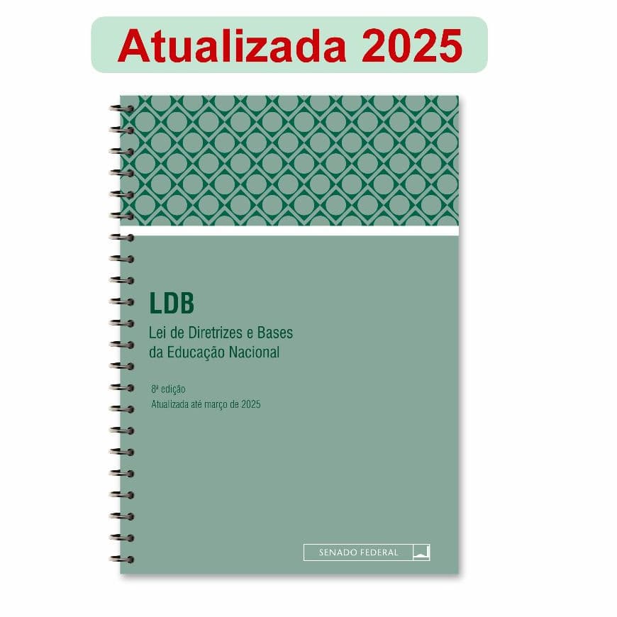 Apostila Lei de Diretriz E Bases Da Educação LDB COLORIDA 8ª Edição ATUALIZADA