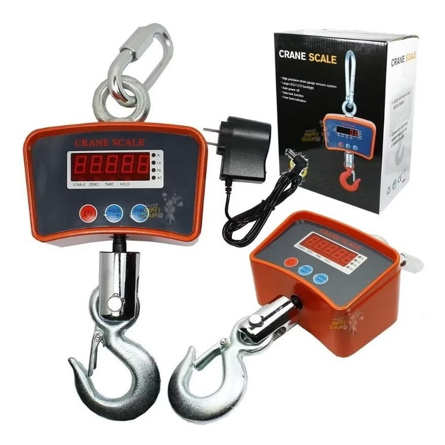 Balança Digital Insdutrial Gancho 1000Kg Suspensa C/ Bateria Interna boa qualidades
